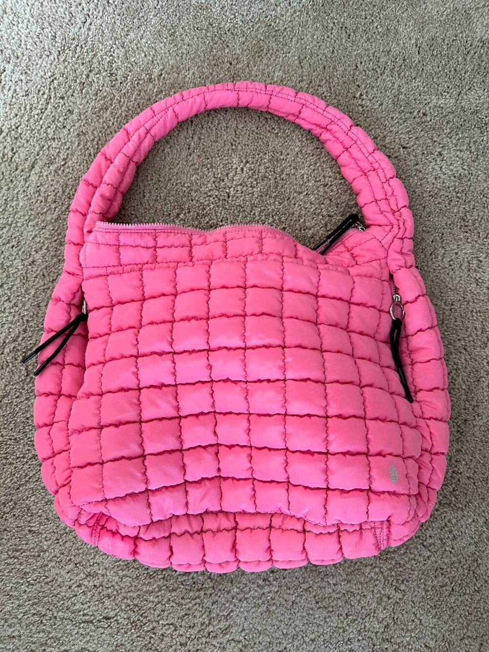 Free People Quilted Carryall Bag